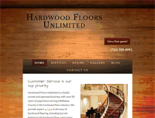 Tablet Screenshot of needwoodfloors.com